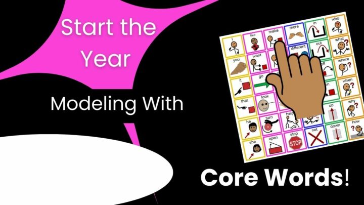 Start the year modeling with core words